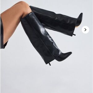 Black Knee-High Women's Boots